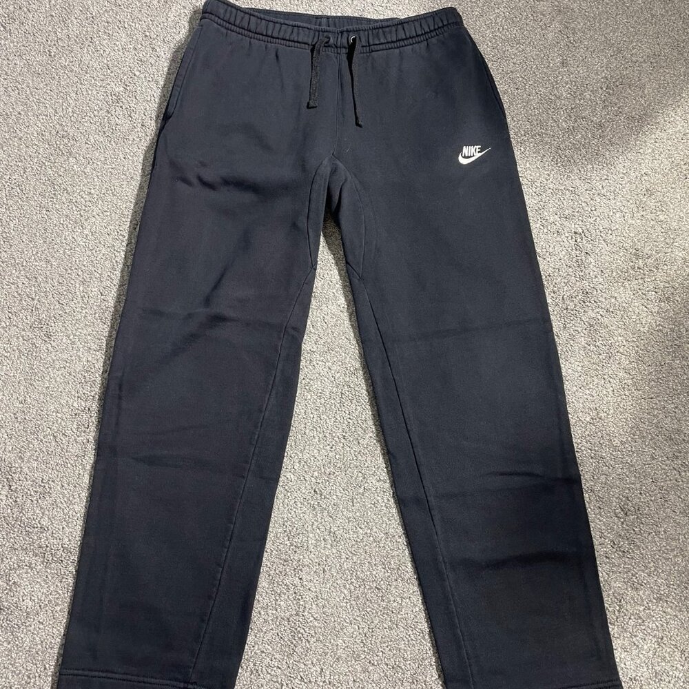 Nike Sweatpants, Black, Men's Size Medium